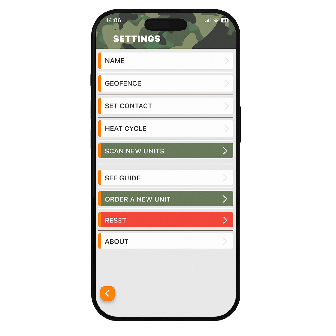 4. SETTINGS Menu